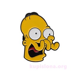 Брошь-значок «Симпсон»