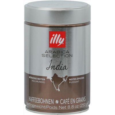 illy. India (зерновой) 250 гр. жест.банка