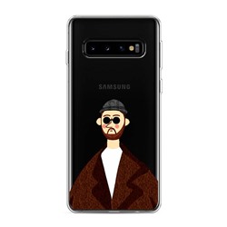 Силиконовый чехол Leon the killer на Samsung Galaxy S10