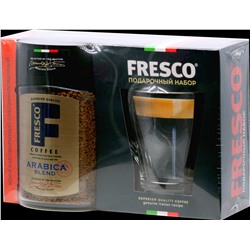 Fresco. Подарочный набор Arabica Blend + кружка 100 гр. карт.упаковка