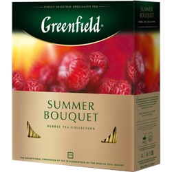 Greenfield. Summer Bouquet 200 гр. карт.пачка, 100 пак.