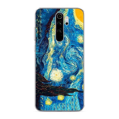 Силиконовый чехол Звездная ночь на Xiaomi Redmi Note 8 Pro