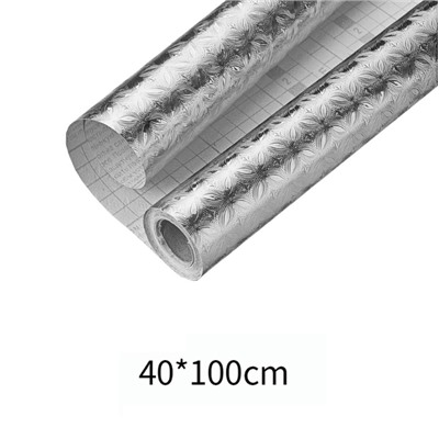 Алюминиевая самоклеящаяся защитная пленка, 40* 100 см