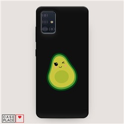 Матовый силиконовый чехол Mr Avocado на Samsung Galaxy A51