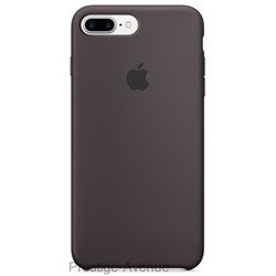 Силиконовый чехол для iPhone 7/8 Plus -Темное какао (Cocoa)