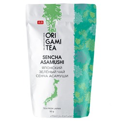 Японский зеленый чай Асамуши Сенча, Origami Tea (NEW), 50 г Акция
