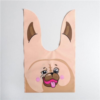 Мешок подарочный «Пес», 16 × 26 см