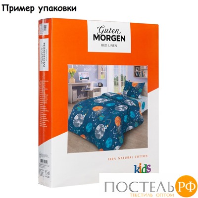 К-1703/2-143-150-50 КПБ "Карамель" поплин Сладких снов 1703/2 1,5 сп. с нав.50х70 см