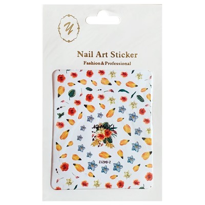 Nail Art Sticker, 2D стикер Z-D4212