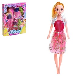 Кукла-модель «Даша» с набором платьев, МИКС 4438597