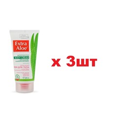 Extra Aloe Крем для тела 160мл Увлажняющий Алоэ Вера 3шт