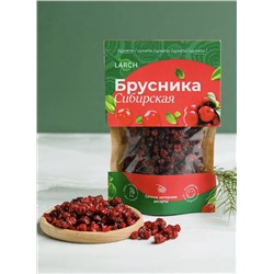 Цукаты Брусника сибирская  / дой пак / 50 г / LARCH
