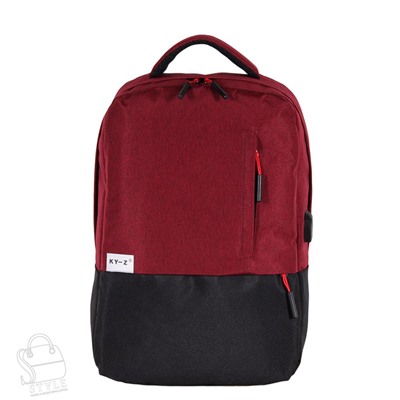 Рюкзак текстильный 5808PSB red S-Style