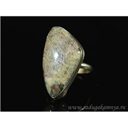Кольцо солнечный камень грация, 18*31мм, размер 18,5