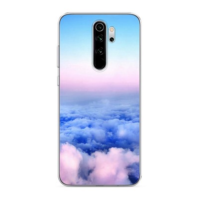 Силиконовый чехол Облака на Xiaomi Redmi Note 8 Pro