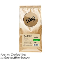 кофе Lebo Arabica TANZANIA AA зерно 1000 г.