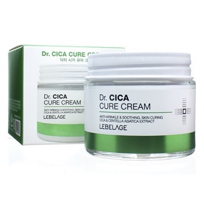 Lebelage Антивозрастной смягчающий крем с центеллой азиатской / Dr. Cica Cure Cream, 70 мл