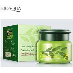 Омолаживающий питательный крем с экстрактом зеленого чая Rorec Green Water Cream, 50 гр.