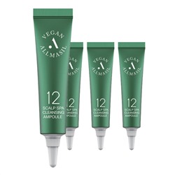 AllMasil Пилинг для кожи головы / 12 Scalp Spa Cleansing Ampoule, 4 шт. х 15 мл