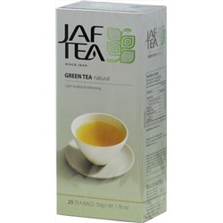 JAF TEA. Зеленый чай карт.пачка, 25 пак.