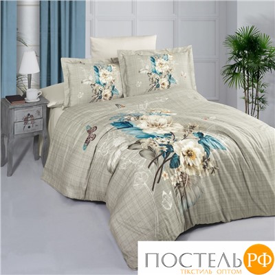 11922 КПБ DO&CO Сатин LUX EXCLUSIVE 200*220 (50*70/2) (70*70/2) MANOLY бежевый