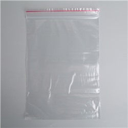 Пакеты с застёжкой многофункциональные «Зиплок», 18×25 см, 15 шт, прозрачные