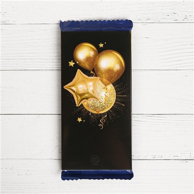 Обёртка для шоколада «С Днем рождения!», 8 × 15.5 см