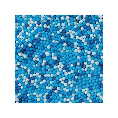 Посыпка кондитерская "Шарики голубые/синие/белые", 2 мм, 1 кг