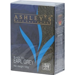 ASHLEY'S. Earl Grey черный 100 гр. карт.пачка