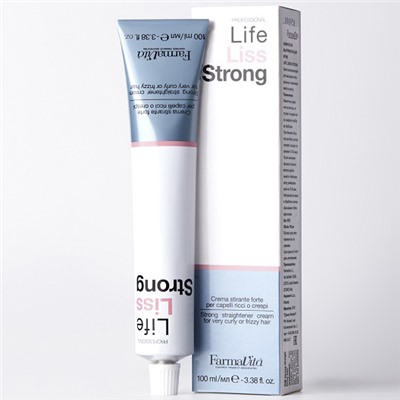 Химический выпрямляющий крем Life Liss Strong Farmavita 100 мл