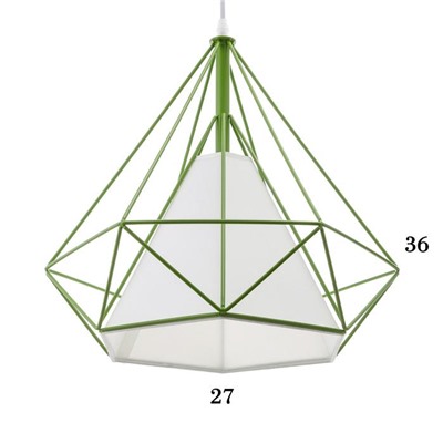 Светильник "Клондайк" зеленый 1x40W E27 33x33x37 см