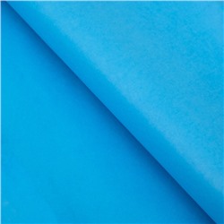Бумага тишью, голубая, 50 х 66 см