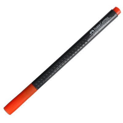 Ручка капиллярная Faber-Castell GRIP, линер 0.4 мм, тёмная охра