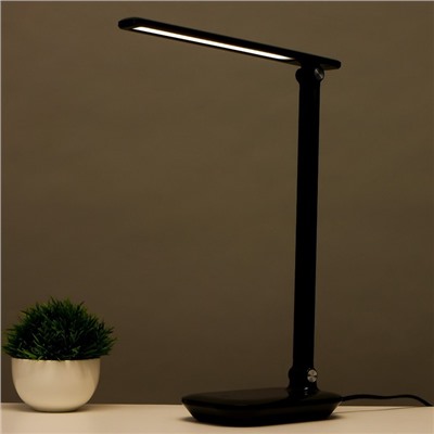 Настольная лампа СТ111, 6Вт LED, 400Лм, цвет чёрный