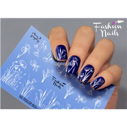 Fashion Nails, слайдер-дизайн "AEROgraphy" №09