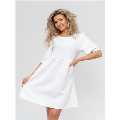 Платье женское Текс-Плюс, цвет белый
