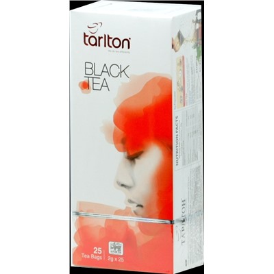 TARLTON. Black Tea карт.пачка, 25 пак.