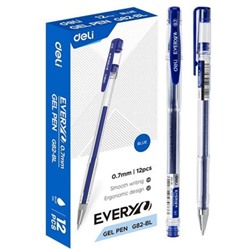Ручка гелевая EveryU EG82-BL 0.7мм синяя (1941826) Deli