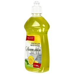 Средство для мытья посуды «Лимон и лайм», 500 мл., Две линии