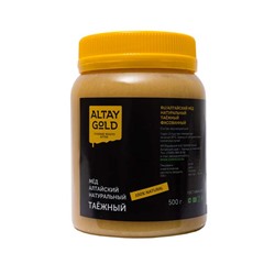 Мёд классический Таежный, 0,5 кг, Altay GOLD