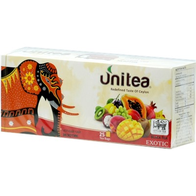 UNITEA. Exotic Fruits карт.пачка, 25 пак.