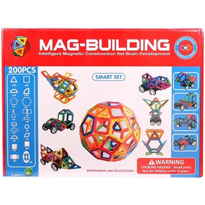 Магнитный конструктор Mag-building 200 деталей