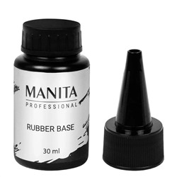 Manita Professional База для гель-лака каучуковая без кисточки / Rubber, 30 мл