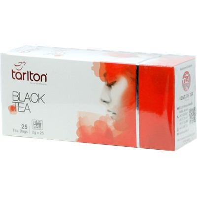 TARLTON. Black Tea карт.пачка, 25 пак.