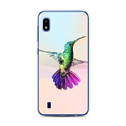 Силиконовый чехол Поли-калибри на Samsung Galaxy A10