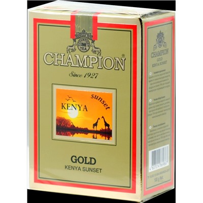 Champion. Gold Закат Кении 100 гр. карт.пачка