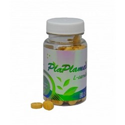 PlaPlamela L-карнитин концентрат пищевой на основе растительного сырья 120 таблеток, Сашера-Мед