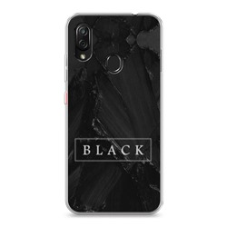 Силиконовый чехол Black цвет на ZTE Blade V10 Vita