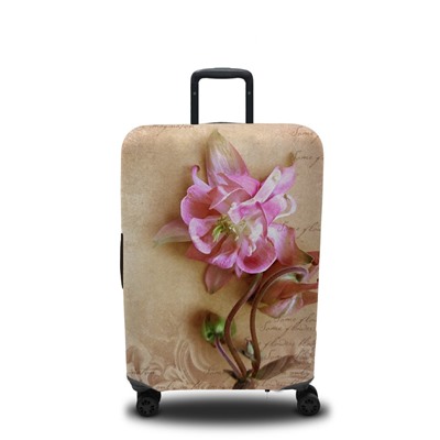 Чехол для чемодана Фреска с цветком 1
