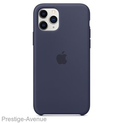 Силиконовый чехол для iPhone 12 / 12 Pro синий